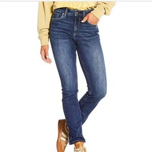 Silver Jeans Avery Straight Women’s Blue Stretch Size 18 Length 31